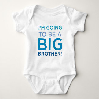 I'm Going to be a Big Brother! Baby Bodysuit