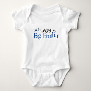 "I'm Going To Be A Big Brother" Baby Bodysuit