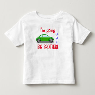 I'm going to be a big brother car t-shirt