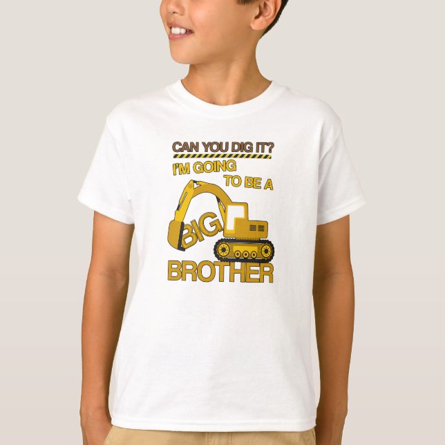 Im going To be a Big Brother Construction Shirt (Front)