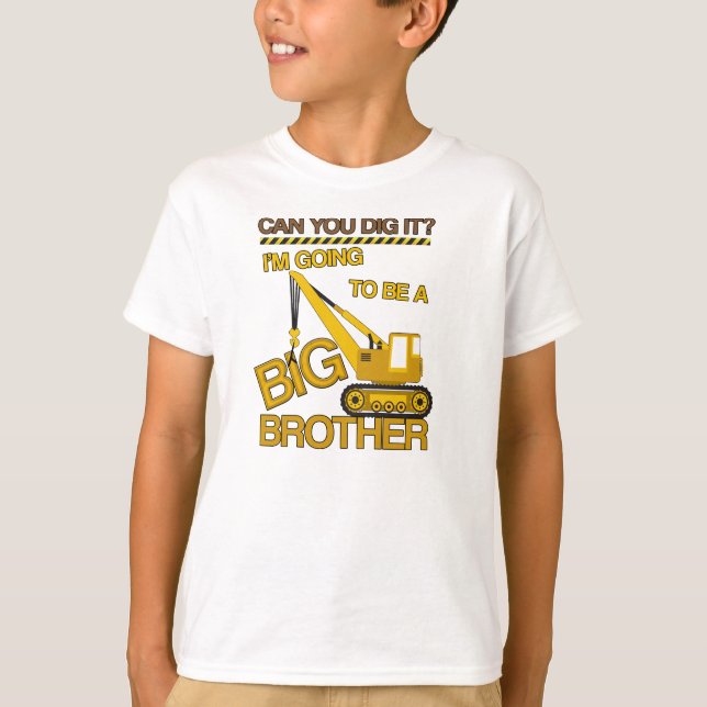 Im going To be a Big Brother Construction Shirt (Front)