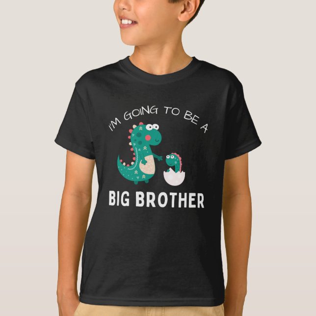 I'm Going To Be A Big Brother Cute T-Shirt (Front)