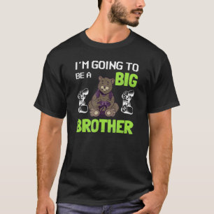 Im Going To Be A Big Brother Gamer Bear Video Game T-Shirt