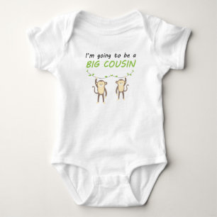 I'm Going To Be A Big Cousin Baby Bodysuit