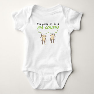 I'm Going To Be A Big Cousin Baby Bodysuit