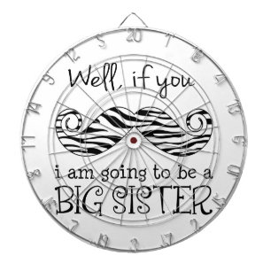 I'm Going to be a Big Sister Dartboard