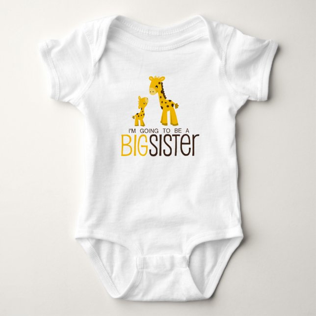 I'm Going to Be A Big Sister Shirt (Front)