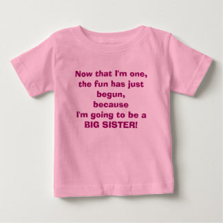 I'm going to be a Big Sister T-Shirt