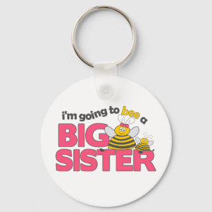 I'm Going to Bee a Big Sister T-shirt Key Ring