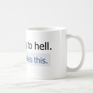 I'm going to hell coffee mug