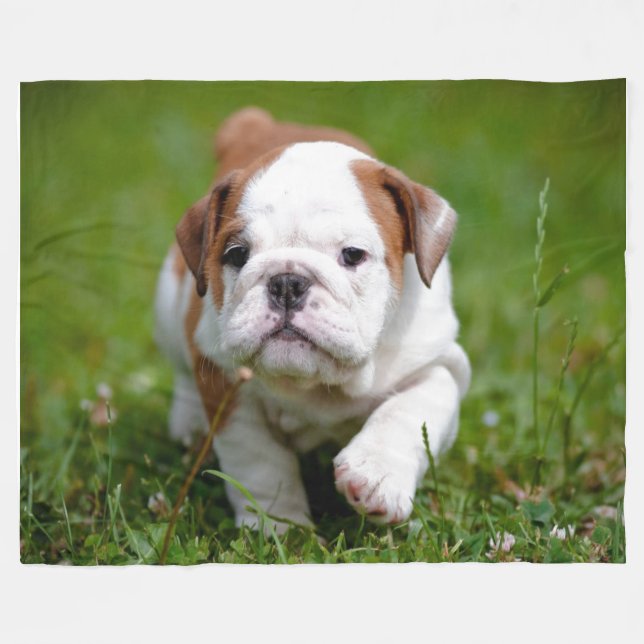 I'M GONNA BE A "LEATHER NECK" FLEECE BLANKET (Front (Horizontal))