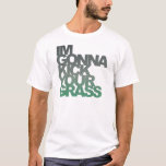 Im Gonna Kick Your Grass T-Shirt<br><div class="desc">Funny tennis tshirt for celebrating grass season in wimbledon. Im gonna kick your grass</div>