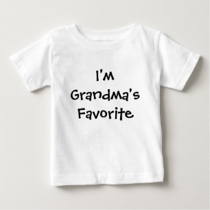 I'm Grandma's Favourite Baby T-Shirt