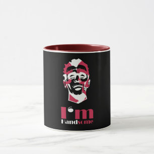 I'm handsome abstract face Case-Mate iPhone case T Mug