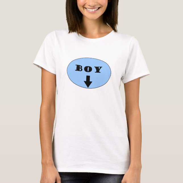 I'm having a boy, Maternity tee shirts/tanks (Front)