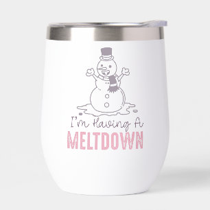 I'm Having a Meltdown - Funny Snowman Design
