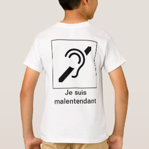 I'm hearing impaired T-Shirt