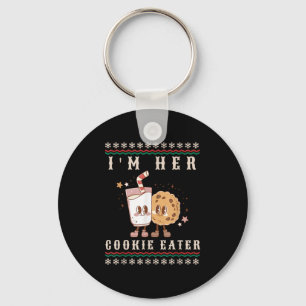 I'm Her Cookie Eater I'm His Milk Drinker Couples  Key Ring