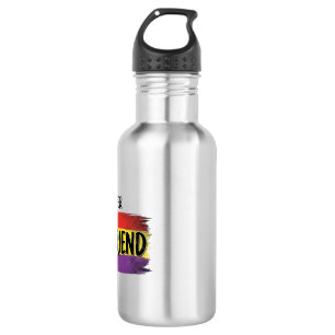 Im Her Girlfriend Rainbow Pride Vector Shirt 532 Ml Water Bottle