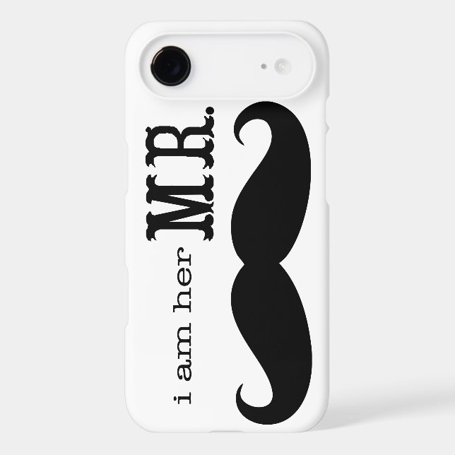 I'm Her Mr. Moustache Grooms Gifts (Back)