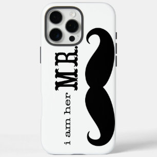 I'm Her Mr. Moustache Grooms Gifts iPhone 16 Pro Max Case