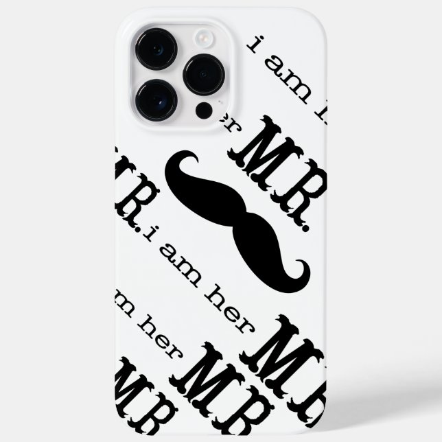 I'm Her Mr. Moustache GroomsRazr Phone Case (Back)