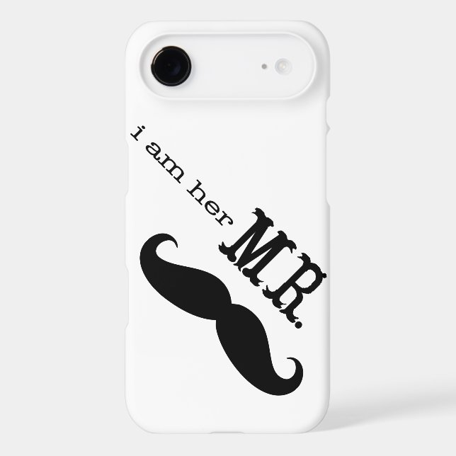 I'm Her Mr. Mustache Grooms Gifts (Back)