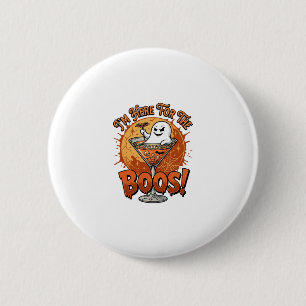Im Here Boos Halloween Ghost Drink Spiderweb Bat_1 6 Cm Round Badge
