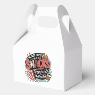 I'M Here For Snacks Commercials And Halftime Favour Box
