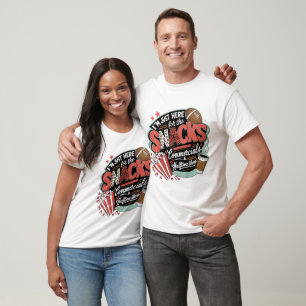 I'M Here For Snacks Commercials And Halftime T-Shirt