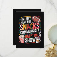 I'M Here For Snacks Commercials And Halftime
