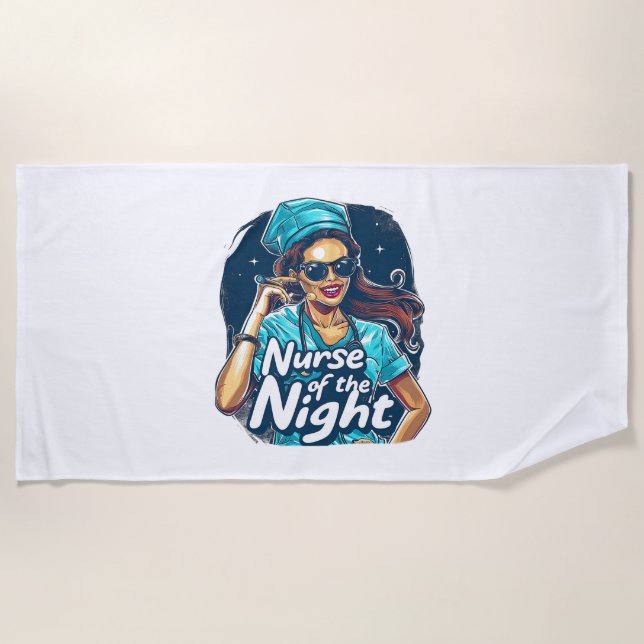 I'm Here for the Boos Beach Towel (Front)