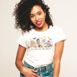 I'm Here For The Boos   Drinking Halloween T-shirt