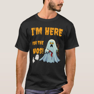 I'm Here For The Boos! - Funny Halloween T-Shirt