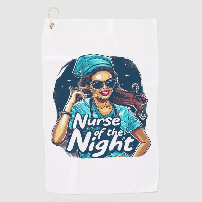 I'm Here for the Boos Golf Towel (Front)