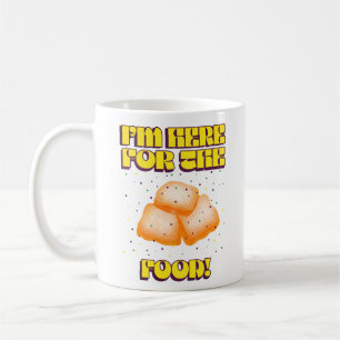 I'm Here For The Food! Mardi Gras Beignets Mug