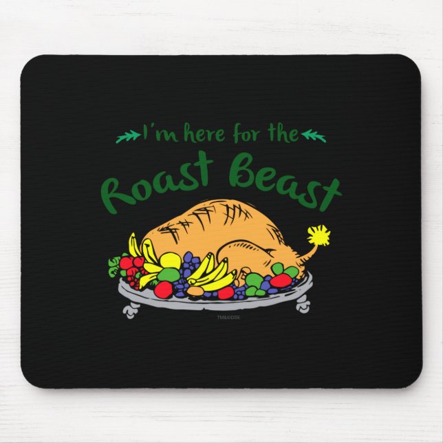Im Here For The Roast Quote  Mouse Mat (Front)