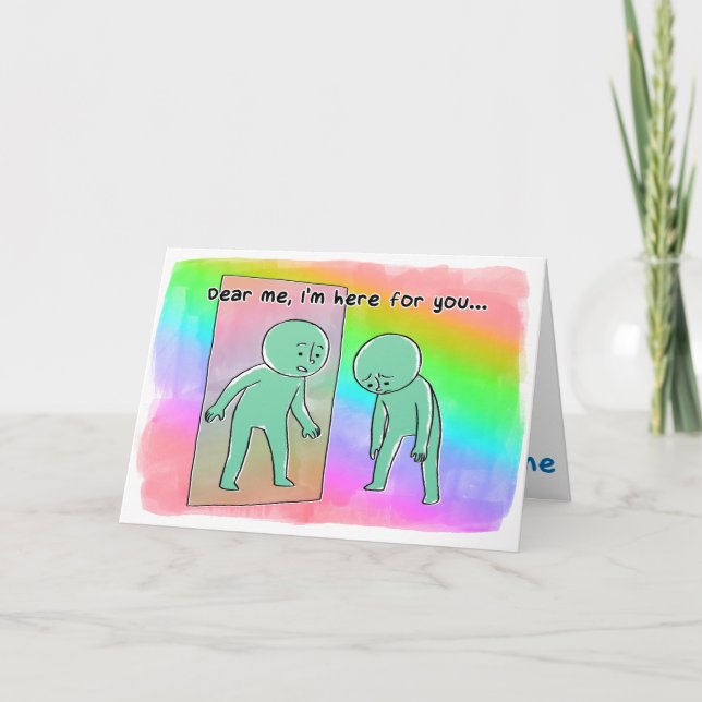 I'm Here for You Card (Front)