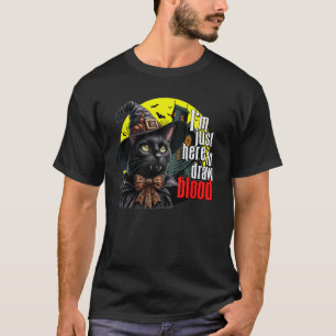 I'm Here to Draw Blood a Halloween Phlebotomist Ca T-Shirt