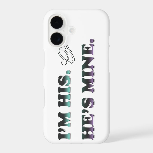 I'm His and He's Mine (Back)