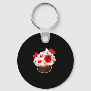 I'm His Cupcake I'm Her Studmuffin Valentine Match Key Ring