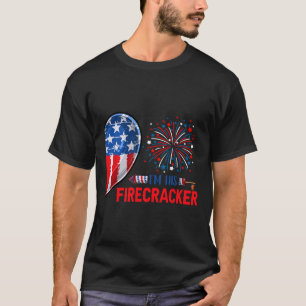 I'm His Firecracker 4th July Funny Couple Costume  T-Shirt