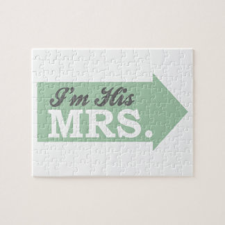 I'm His Mrs. (Green Arrow) Jigsaw Puzzle
