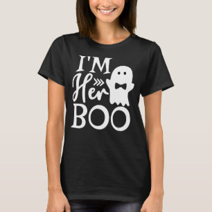Im his Witch Im her BOO matching couples Halloween T-Shirt