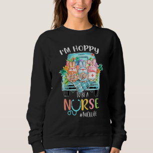 I'm Hobby To Be A Nicu Life Nurse Gnome Truck East Sweatshirt