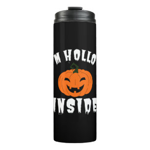 I'm Hollow Inside Pumkin Jack O Lantern Thermal Tumbler