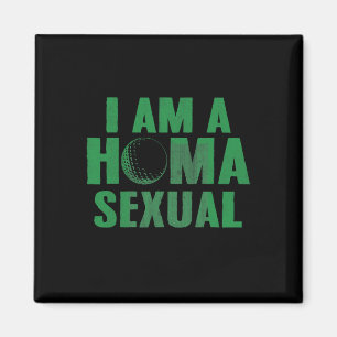 I'm Homa Ual Golf Lover Club And Ball Sport  Magnet