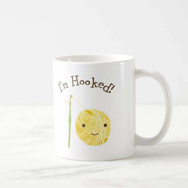 I'm Hooked! Coffee Mug (Right)
