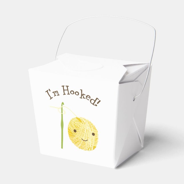 I'm Hooked Favour Box (Front Side)
