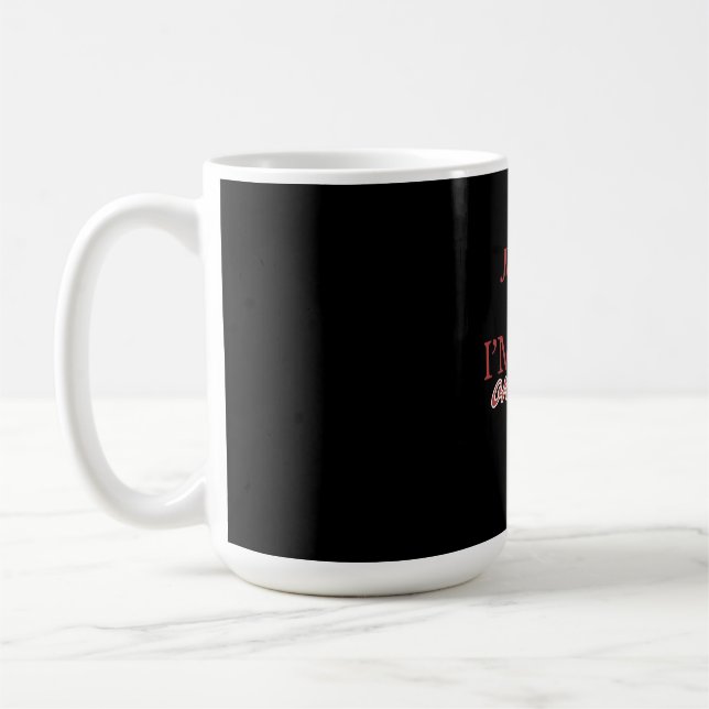 I'M Hooked On You Heart Personalise Coffee Mug (Left)